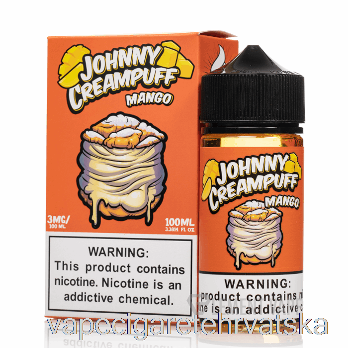 Vape Hrvatska Mango - Johnny Creampuff - 100ml 6mg